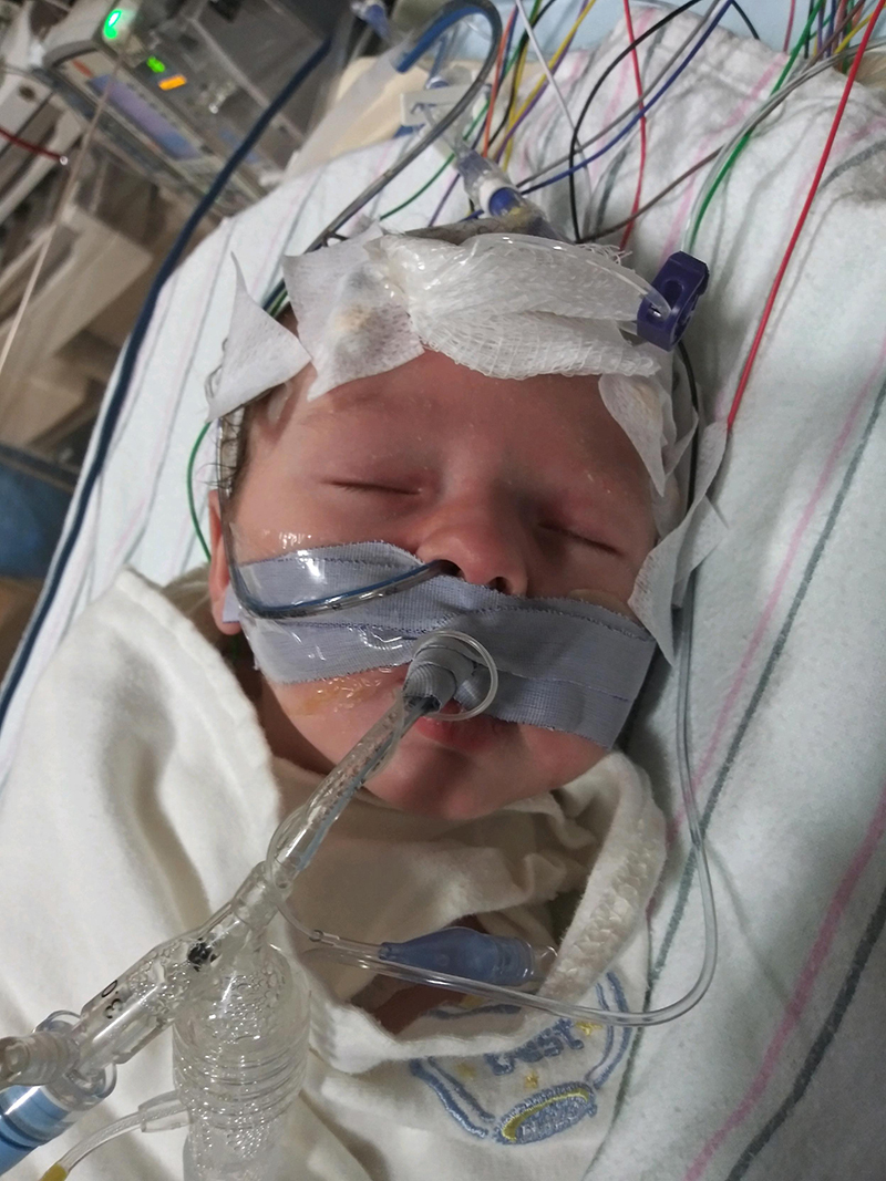 Brixton using a breathing treatment