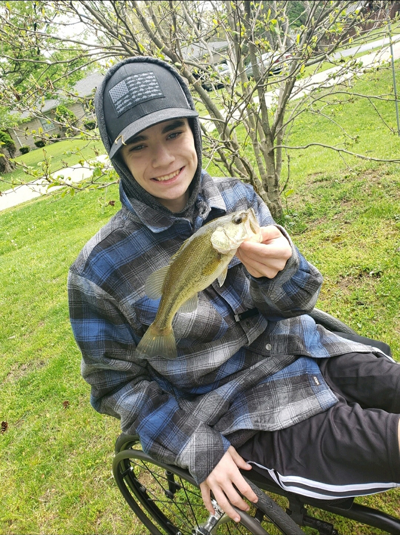 Dylan outside
