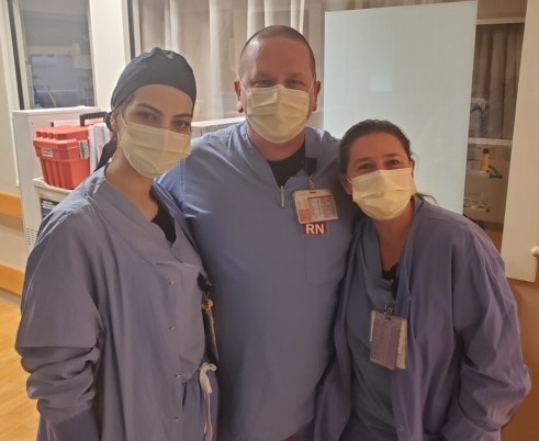 Bevington and the ECMO Team