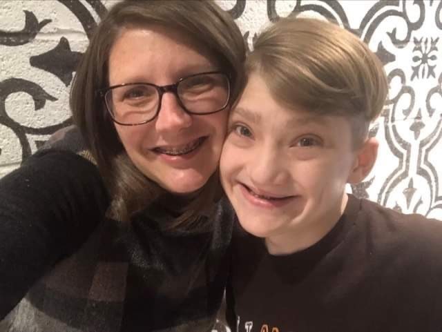 Owen and Potter smiling
