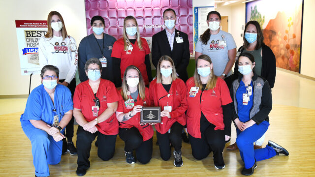 View more about Riley named Hospital of the Year by Mended Little Hearts