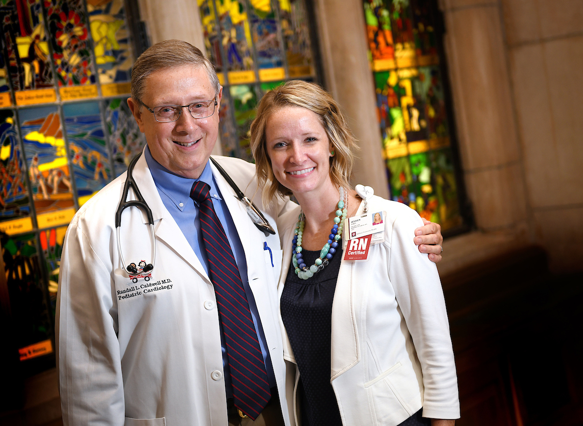 Dr. Caldwell and Jessica Jones