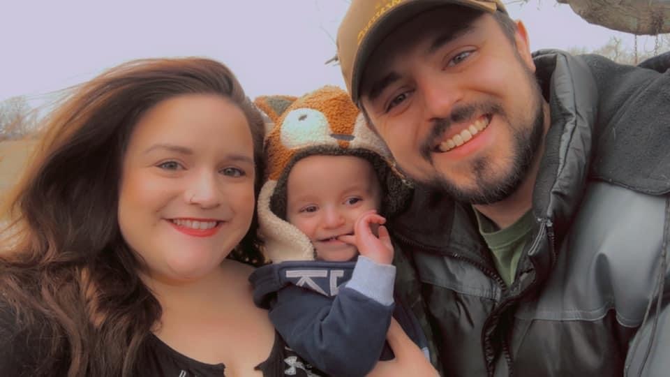 Dorie, Josiah, and Jed family photo