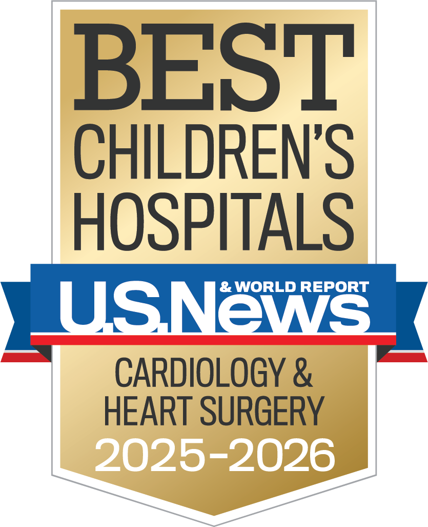 U.S. News and World Report, Best Children's Hospitals Cardiology & Heart Surgery 2025-2026