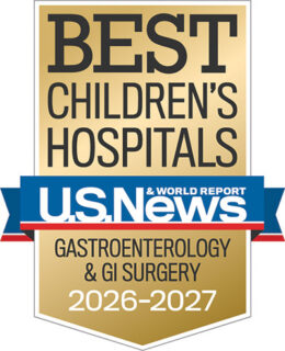 Badge Childrens Hospitals Specialty Gastroenterology web