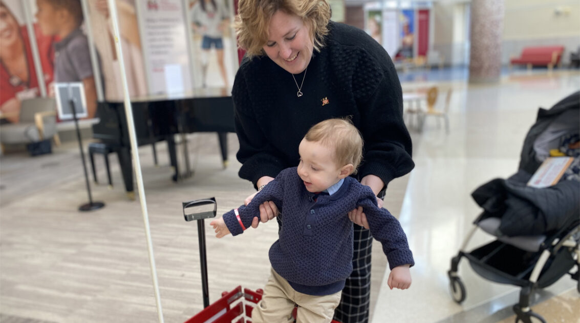 Justin Riley Kids Mom and son are both Riley kids | Riley Children's Health