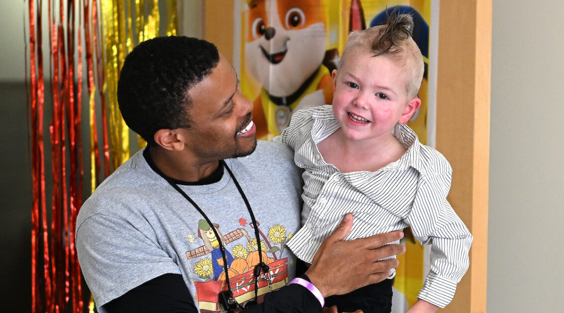 Harvey is the light and life of the party | Riley Children's Health