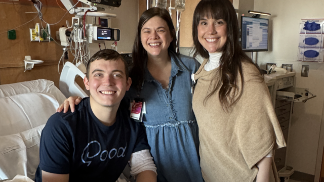 View more about Hodgkin Lymphoma patient is a treat at Riley