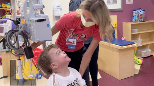 View more about On patient's one-year mark at Riley, mom shares positive yet sobering perspective