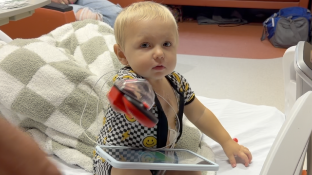 View more about Leukemia patient prepares for Friday transplant using dad's donated cells
