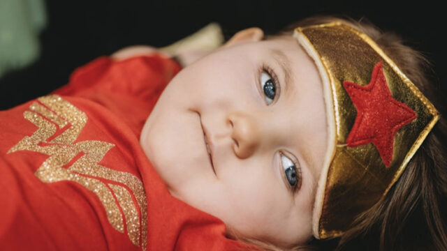 View more about Toddler channels her inner Wonder Woman