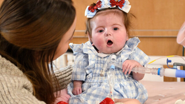 View more about There’s no place like home for this heart baby