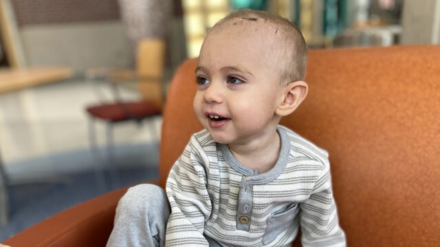 View more about Toddler is a “champ” in fight against brain tumor