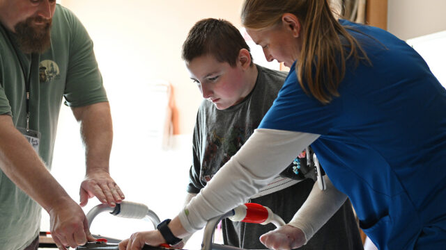 View more about Burn survivor’s dad: “He never gave up, so I never gave up”