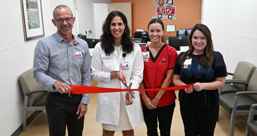 IUH Fishers Riley Ortho Ribbon Cutting