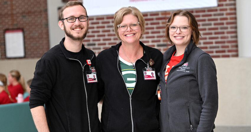 It’s a family affair on this Riley team