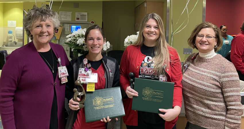 Brittany Daugherty and Kara Hall