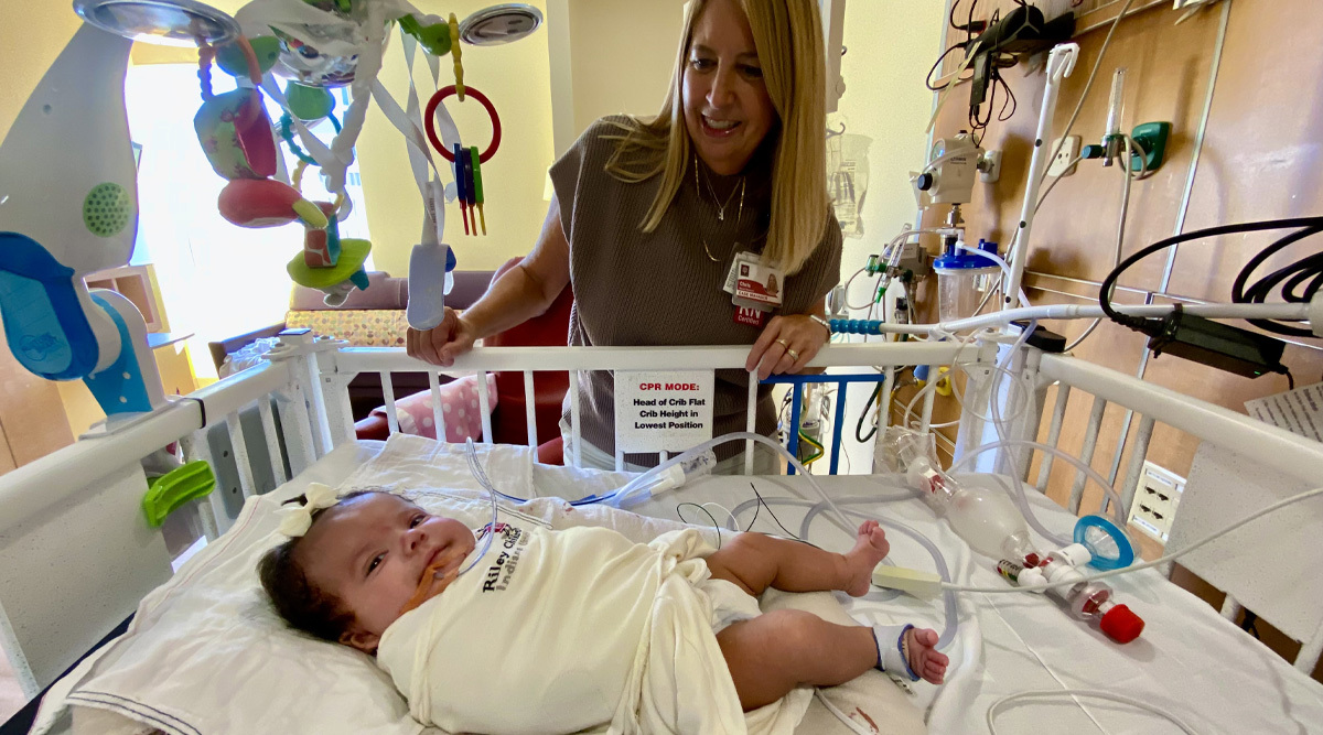 Case managers at Riley Hospital for Children