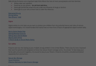 Well Visit Guide Safety 1 1 copy